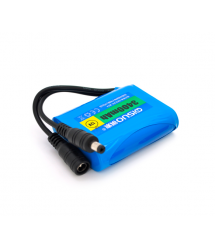 Акумуляторна батарея літієва QiSuo 12V 3.4A з елементами Li-ion LG 18650, DC5.5x2.1, (56x20x70mm)