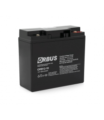 Акумуляторна батарея ORBUS ORB1218 AGM 12V 18 Ah (180 x76x167) 5 kg Q4 - 192