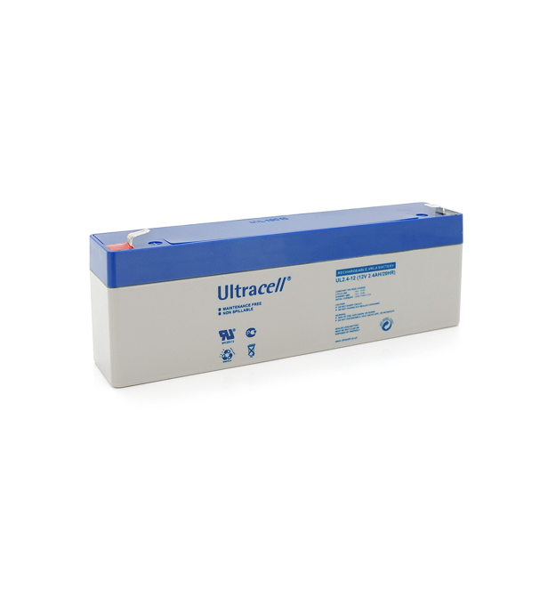 Акумуляторна батарея Ultracell UL2.4-12 AGM 12V 2,4Ah (178 x 35 x 60) White Q10