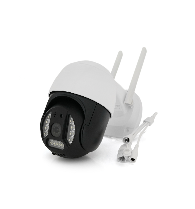 5Мп Wi-Fi відеокамера вулична з SD - картою YOSO YO-IPC44D5MP30 PTZ 2.8mm V380