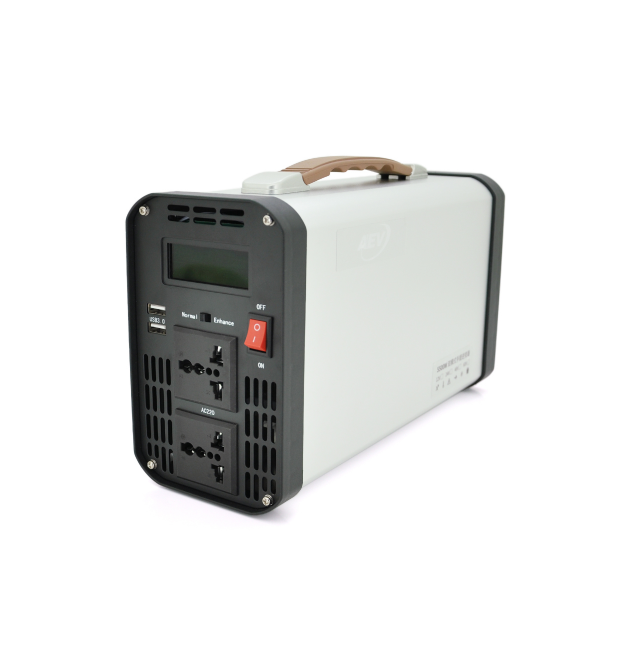 Інвертор напруги AEV10000W, 12 - 220V з апроксимованою синусоїдою, 2 універсальні розетки, 2*USB (DC:5V - 2.4A), клемні дроти, B