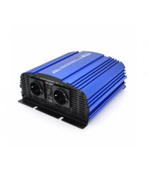 Інвертор напруги Tommatech MS-1200, 12V - 220V, 1200W з апроксимованою синусоїдою, 2Shuko, USB, клемні дроти, 2 запобіжники, Q4