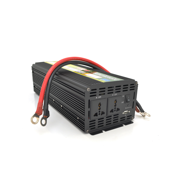 Інвертор напруги Voltronic Wm-7000(4200Вт), 12 - 220 з апроксимованою синусоїдою, 2 універсальні розетки +USB, клеми