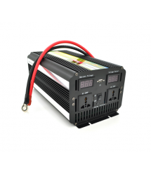 Інвертор напруги Voltronic Wm-7200 (4300Вт) + Charge 20A, 12 - 220 з апроксимованою синусоїдою, 2 універсальні розетки + USB, кл