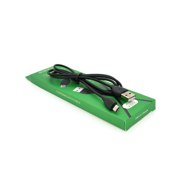Кабель Borofone BX19, Micro-USB, 2.4A, довжина 1м, Black, BOX