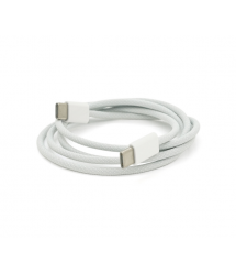 Кабель для iPhone 15 ORIGINAL,Type C-Type C, 3A, White, довжина 1м, ОЕМ