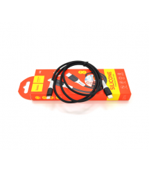 Кабель Hoco X82PD silicone, iPhone-Type C, 3A, Black, довжина 1м, BOX