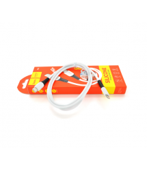 Кабель Hoco X82PD silicone, iPhone-Type C, 3A, White, довжина 1м, BOX