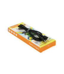 Кабель Hoco X83, Type-C-Type-C, 3A, Black, довжина 1м, BOX