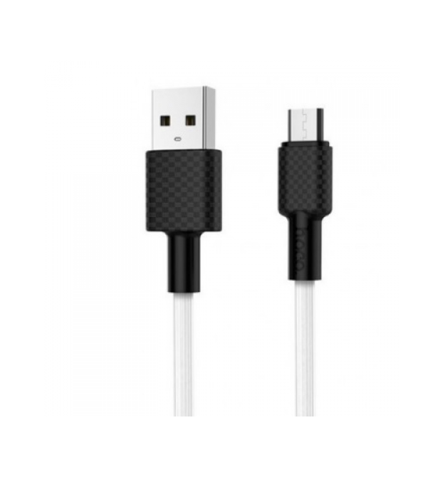 Кабель Hoco X29 Superior style, Micro-USB, 2A, White, довжина 1м, BOX