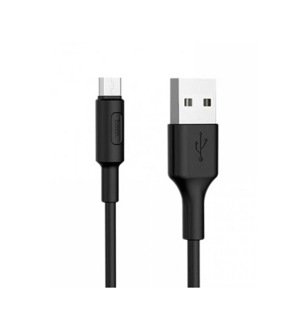 Кабель Hoco X25 Soarer, Micro-USB, 1A, Black, довжина 1,2 м, BOX