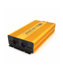 Інвертор напруги Mexxsun MXSPSW-3000, 12V - 220V, 3000W з правильною синусоїдою, 2 Shuko, клемні дроти, Q2