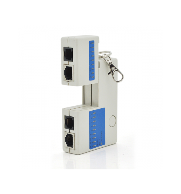 Тестер кабельный, RJ45/RJ12 (без батарейки в комплекте)