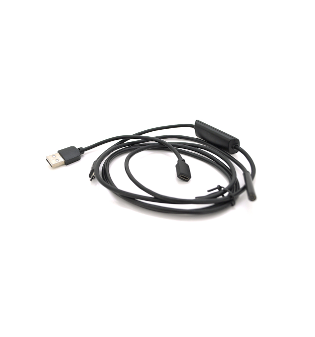 2 in 1 MicroUSB - PC HD эндоскоп YT-En-2HW мягкий дріт, 1м