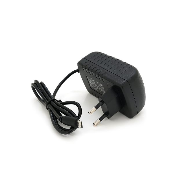 Імпульсний адаптер живлення XS-1220 12В 2А (24Вт) 220V-microUSB, довжина 0,9м