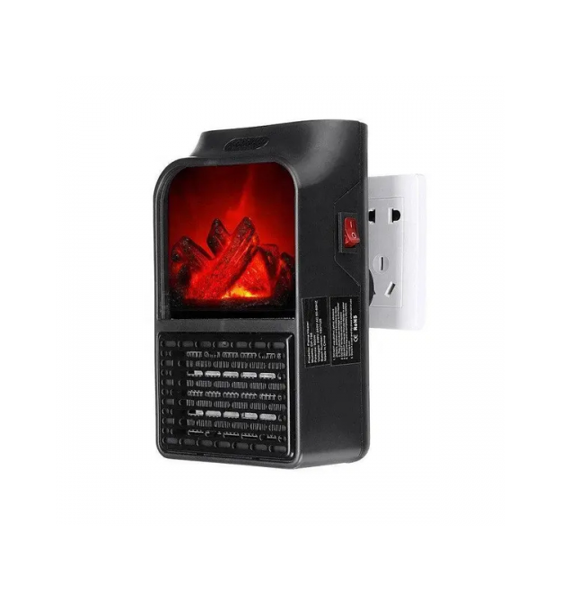 Електро обігрівач Flame Heater Plus з LCD дисплеєм і пультом