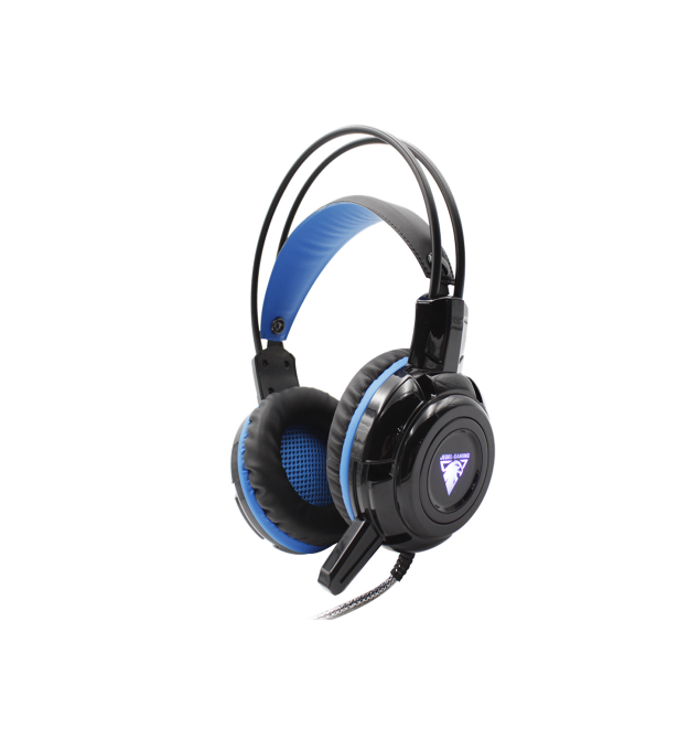 Навушники провідні Jedel GH-215, з мікрофоном, Black - Blue, Box