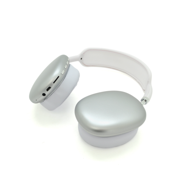 Бездротові навушники Bluetooth Macaron P9, Silver
