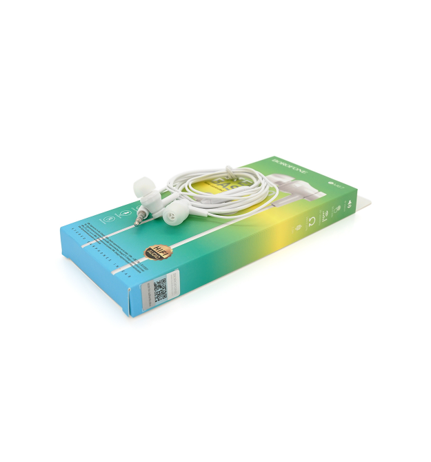 Навушники провідні BOROFONE BM67, 1,2м, White, Box
