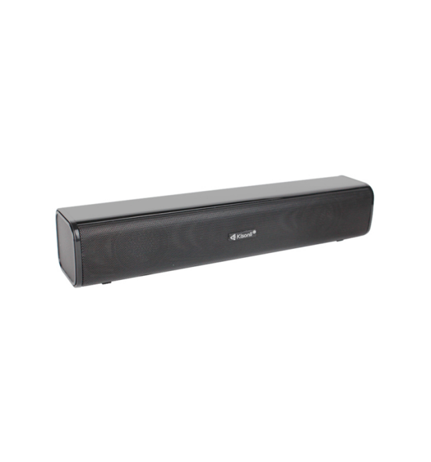 Колонки 2.0 Kisonli i-600, для ПК і ноутбука, USB + 3.5mm, 2x3W, 20Hz- 20KHz, Black, BOX, Q40