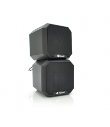 Колонки 2.0 Kisonli KS-02, для ПК і ноутбука, USB + 3.5mm, 2x3W, 20Hz- 20KHz, Black, BOX, Q50