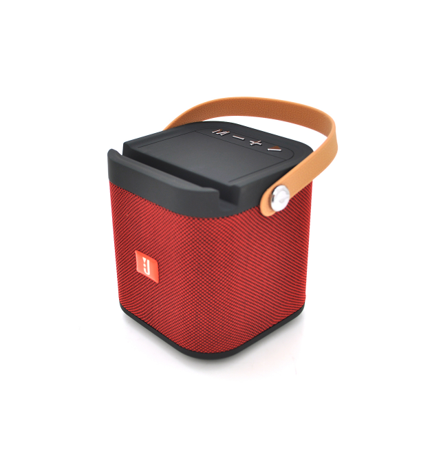 Колонка J12 Bluetooth 4.1 до 10m, 1х3W, 4&ampOmega, 600mAh, &ampge90dB, TF card - USB, DC 5V, Red