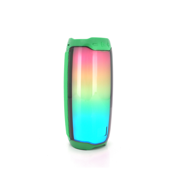 Бездротовий Bluetooth динамік PULSE 4 LED, 10W, 4000mAh, дистанція-10m, Green, Corton BOX