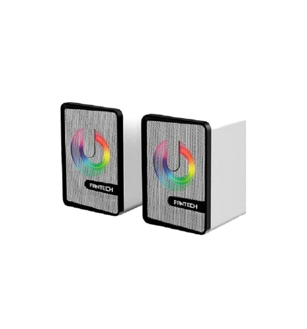 Колонки Fantech 2.0 USB GS-203 SPACE EDITION, White, Color Box