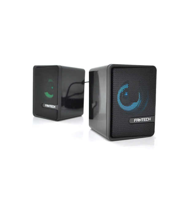 Колонки Fantech 2.0 USB GS-203, Black, Color Box