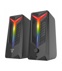 Колонки Fantech 2.0 USB GS-301 TRIFECTA, BT Ver: V5.0, RGB, Black, Color Box