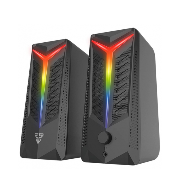 Колонки Fantech 2.0 USB GS-301 TRIFECTA, BT Ver: V5.0, RGB, Black, Color Box