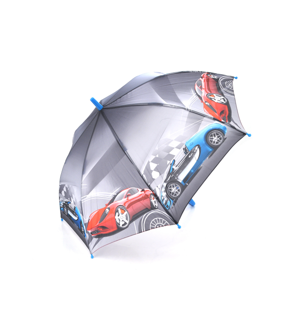 Парасолька дитяча Cars автоматична, D-100см, захист від сонця, UV (99%), захист від дощу, каркас - Al+Fe, Mix color
