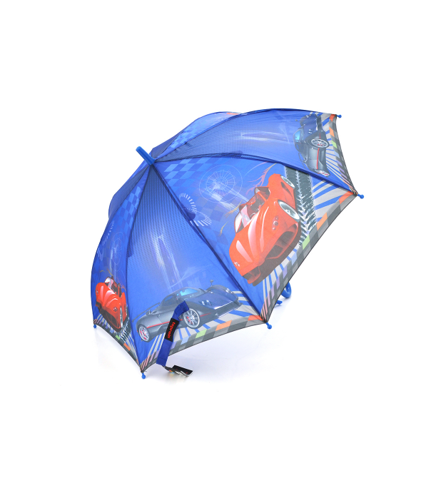 Парасолька дитяча Cars автоматична, D-100см, захист від сонця, UV (99%), захист від дощу, каркас - Al+Fe,Blue
