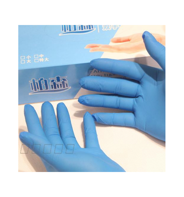 Рукавички Nitrile V Glove 100 шт. в упак. розмір M, ціна за упак