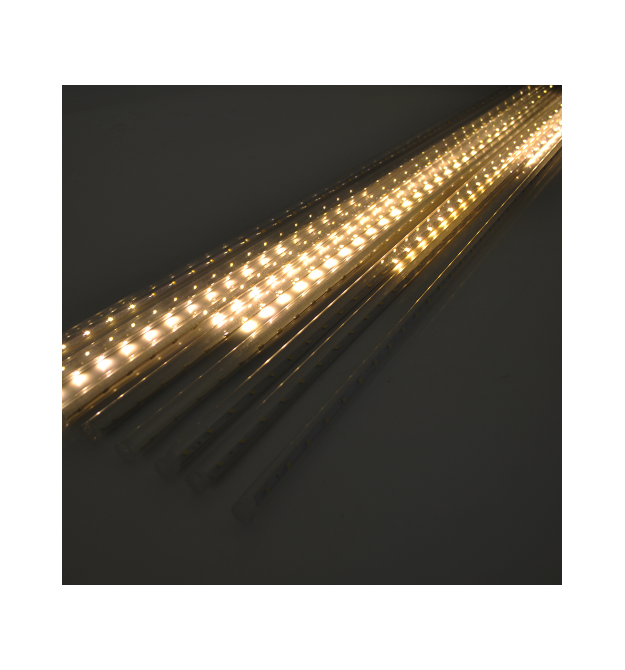 Гірлянда 8*50cm(Сосулька) White, 3 метри, прозора ізоляція, BOX