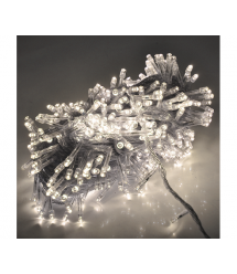 Гірлянда 560LED (Водоспад) White HOT, 8 режимів, 3 * 3метра, прозора ізоляція, BOX