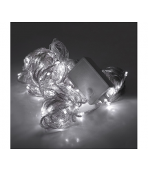 Гірлянди 330LED Водоспад (White), 8 режимів, 3*2метри, прозора ізоляція, BOX