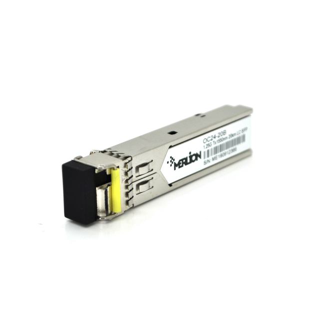 SFP модуль Merlion 1.25G 1550nm 20Km WDM LC