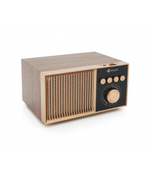 Колонка Kisonli G10 Bluetooth 5.0, 1х5W, 1200mAh, USB - TF - BT - FM - AUX, DC: 5V - 1A, Wooden, BOX, Q50