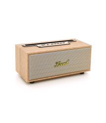 Колонка Kisonli G12A Bluetooth 5.0, 1х8W, 1200mAh, USB - TF - BT - AUX, DC: 5V - 1A, Wooden, BOX, Q40