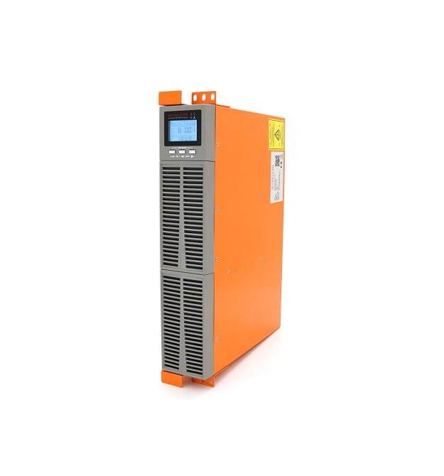 ДБЖ з правильною синусоїдою ONLINE MAKELSAN PowerPack Se-RT-1kVA-LCD, 1000VA (900Вт), 24В, Вбудована батарея 12V 7Ah х2шт, (545*