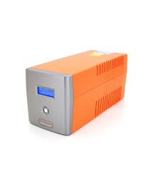 ДБЖ MAKELSAN Lion1500VA (900W) Standby-L, LCD, 170-280VAC, AVR 1st, 3xSCHUKO socket, 2x12V9Ah, Plastic Case ( 150 х 353 х 162 )