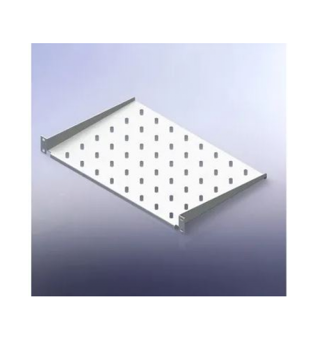 Полиця консольна 19, 1U, глибина 350мм, сіра