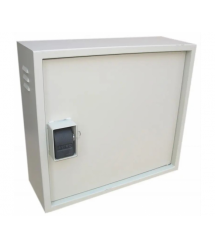 Антивандальна шафа VAGOS Super Antilom 19 4U - 1.5 (550х500x220) двері - приховані петлі, замок - крабовий, 8відп.