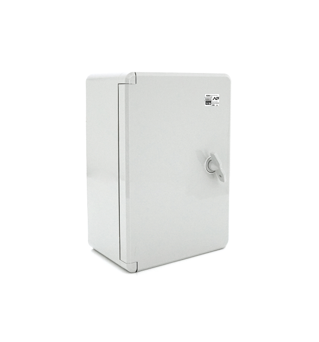 Бокс міцний з ABS пластику з монтажною панеллю 300х200х130, IP65