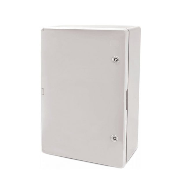 Бокс міцний з ABS пластику з монтажною панеллю 700х500х250, IP65