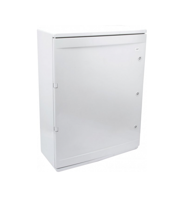 Бокс міцний з ABS пластику з монтажною панеллю 800х600х260, IP65