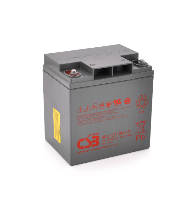 Аккумуляторная батарея CSB HRL12110WFR, 12V 28Ah (166х125х175мм)