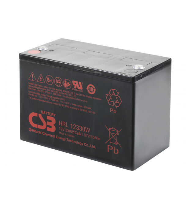 Акумуляторна батарея CSB HRL12330W, 12V 100Ah (308.7х168х210.6(220)