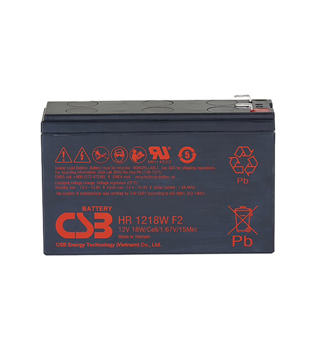Акумуляторна батарея CSB HR1218WF2 12V 4,5Ah (151х51х94мм)